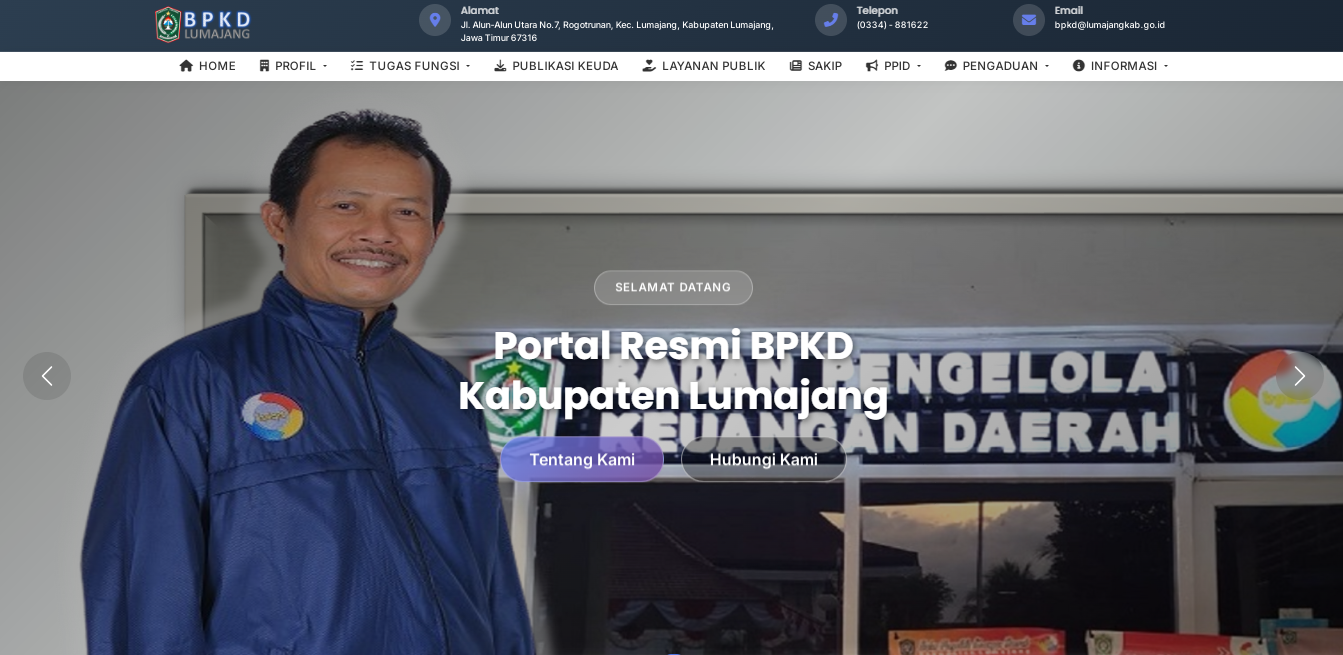 Website Publikasi Keuangan Daerah BPKD Lumajang, Wujud Transparansi Anggaran